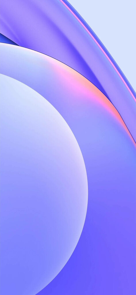 Sleek Violet & Blue Abstract Wallpaper for Xiaomi Redmi Note 9