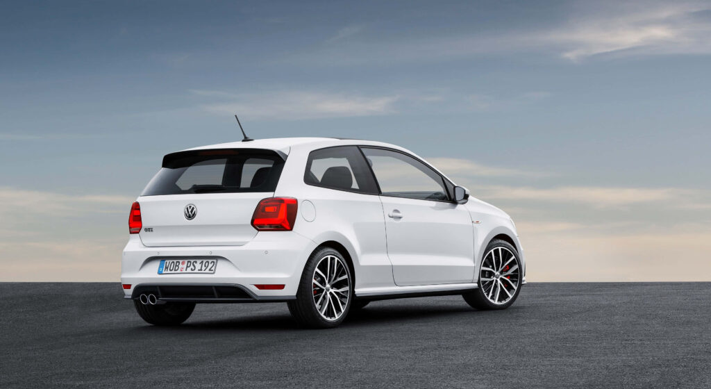 Stylish Volkswagen Polo Wallpaper: Modern Design & Serene Background
