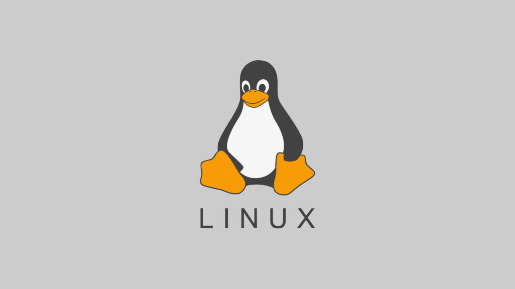 Sleek and Stylish: Linux Logo Embracing Minimalistic HD Wallpaper