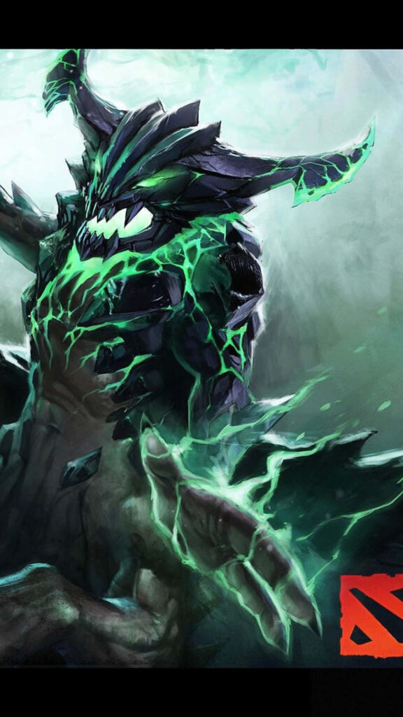 Outworld Destroyer Takes Center Stage: A Slick Dota 2 Background for Android Devices Wallpaper