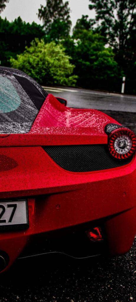 Racing Dreams Ignite: Captivating Project Cars 2 Backdrop Showcasing a Fiery Red Ferrari 458 Wallpaper