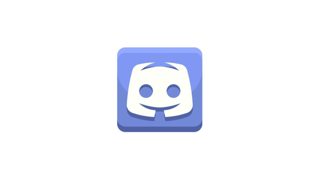 Cubed Joy: A Minimalist Discord Icon Wallpaper Featuring a Smiling Crab