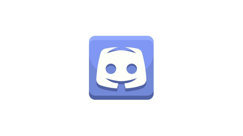 Cubed Joy: A Minimalist Discord Icon Wallpaper Featuring a Smiling Crab