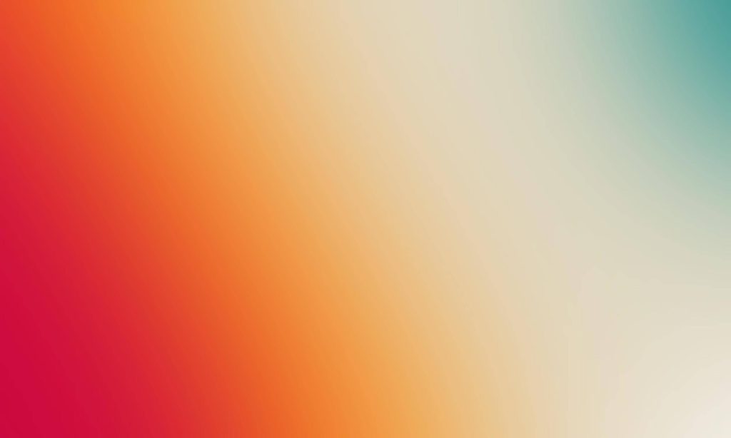 Abstract gradient wallpaper smooth transition red orange cream teal vibrant minimalist design