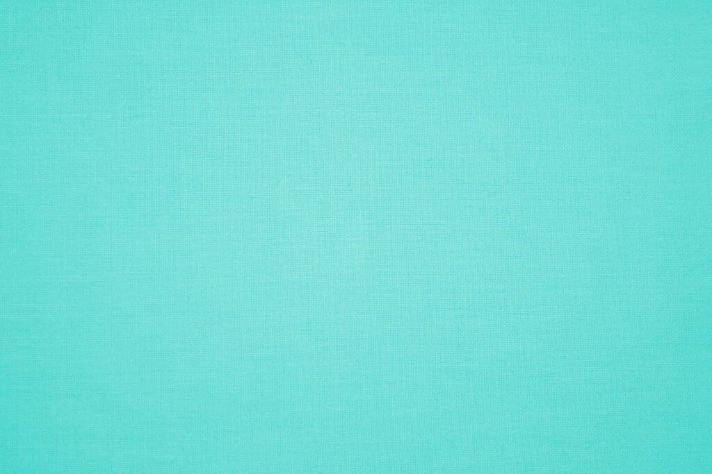 Cyan Fabric Texture: Smooth Minimalist Wallpaper Background