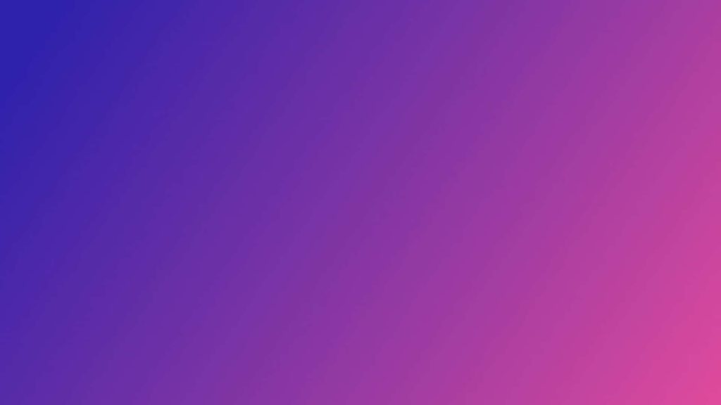 Minimalist digital gradient wallpaper flowing from deep blue to violet and soft magenta background