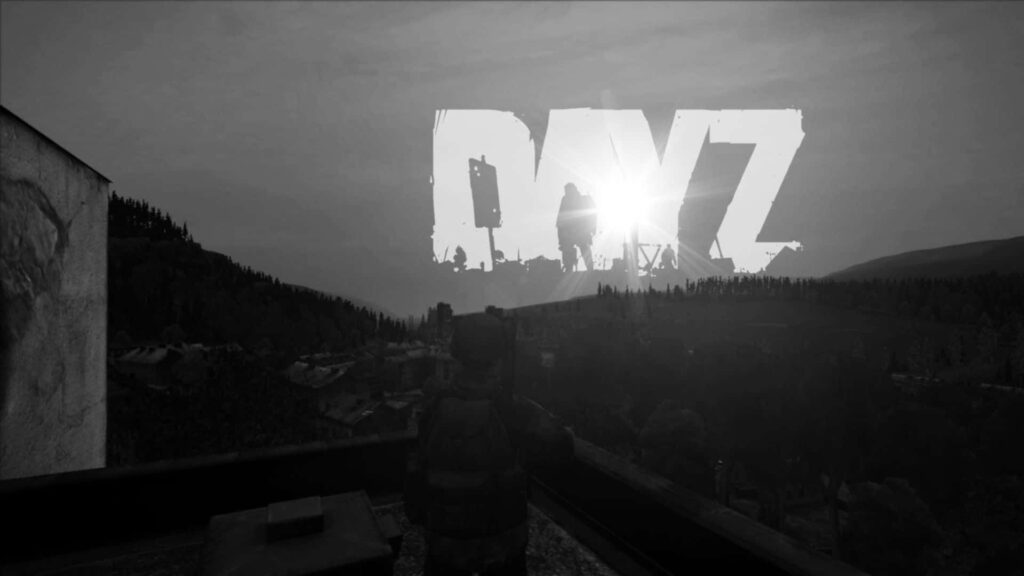 Roof-deck Sniper: Captivating 1080p Image from DayZ Gameworld Immersed in Adventure Wallpaper