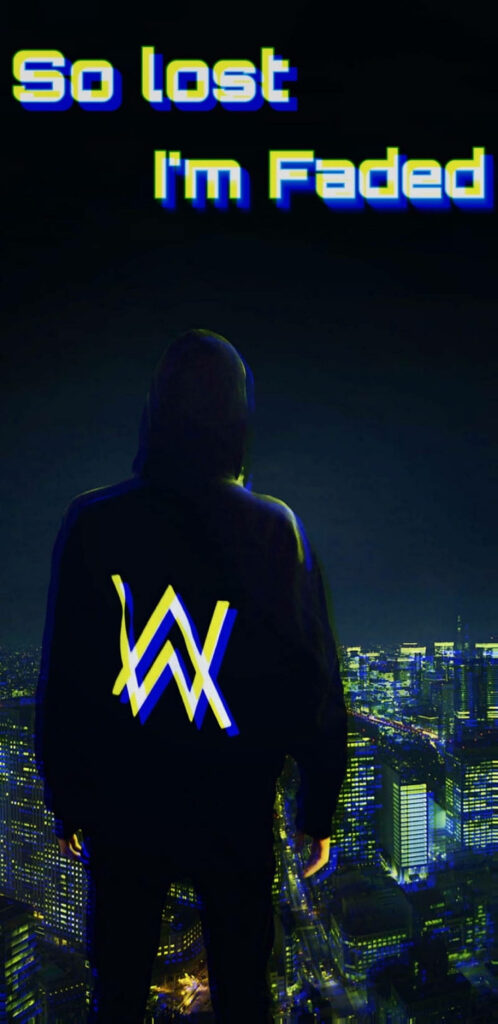 Charismatic Alan Walker Lost in the Shadows of the Faded Wallpaper