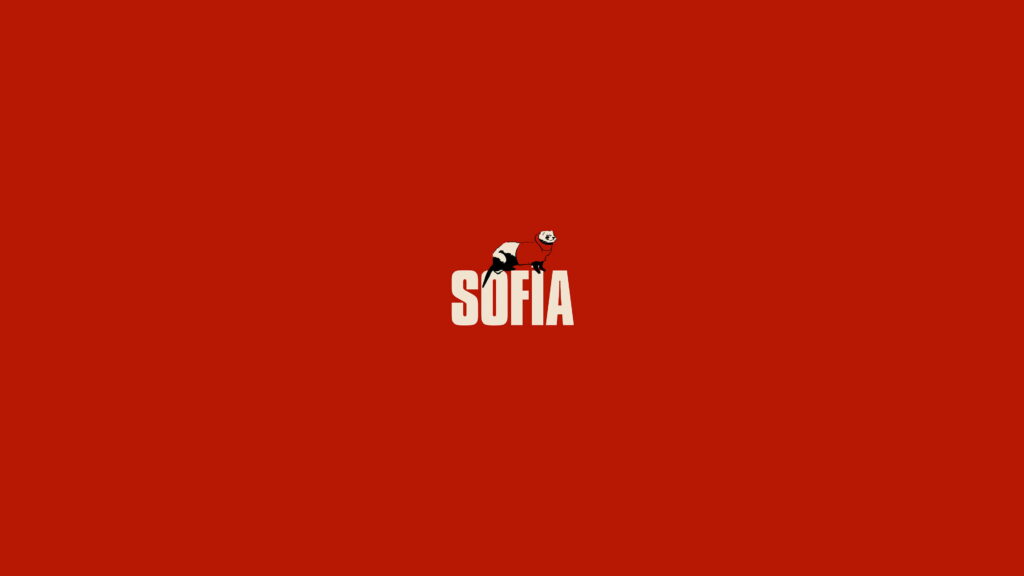 Sleek Sofia: A Minimalist Money Heist Icon in HD Wallpaper