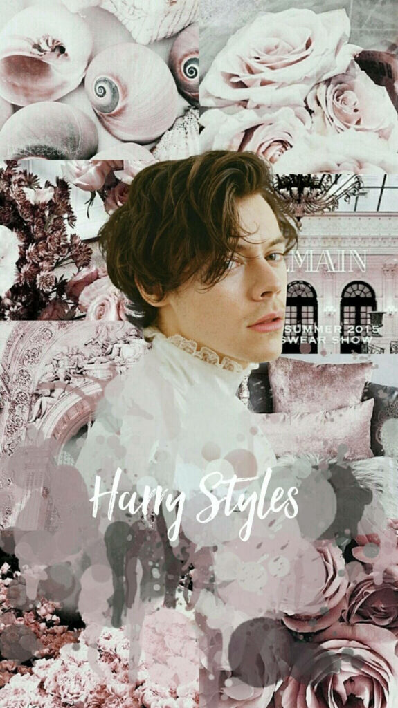 Soft Harry Styles Wallpaper: Floral Pastels for a Dreamy Aesthetic