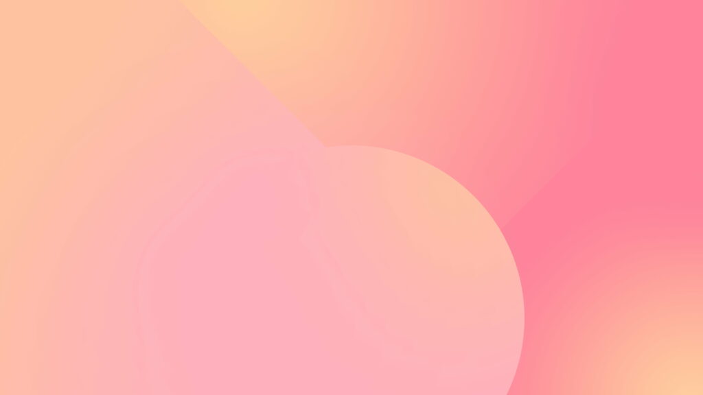 Soft gradient Windows 10 wallpaper with rosy pink to peach tones and subtle orb for clean aesthetics & color pop.