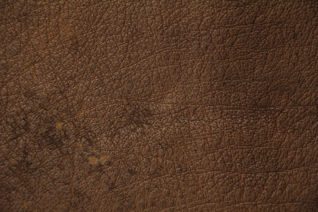 Soft Matte Brown Leather Wallpaper: Elegant Texture for Interiors