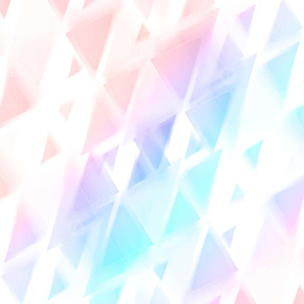 Soft Pastel Geometric Wallpaper in Pink, Blue & White Background