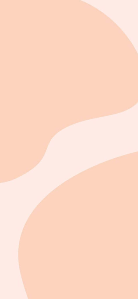 Minimalistic Peach Wavy Wallpaper: Modern Soothing Background Design