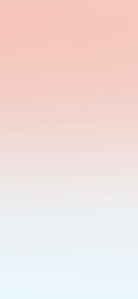 Peach to Off-White Gradient Wallpaper: Minimalist iPhone Background