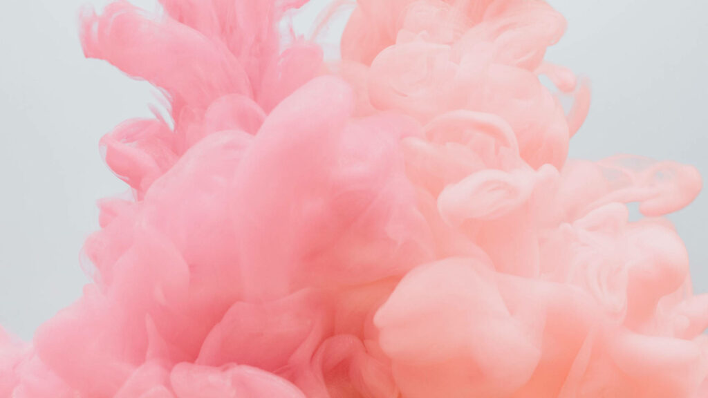 Soft Pink Abstract Flower Wallpaper - Ethereal Blooming Background