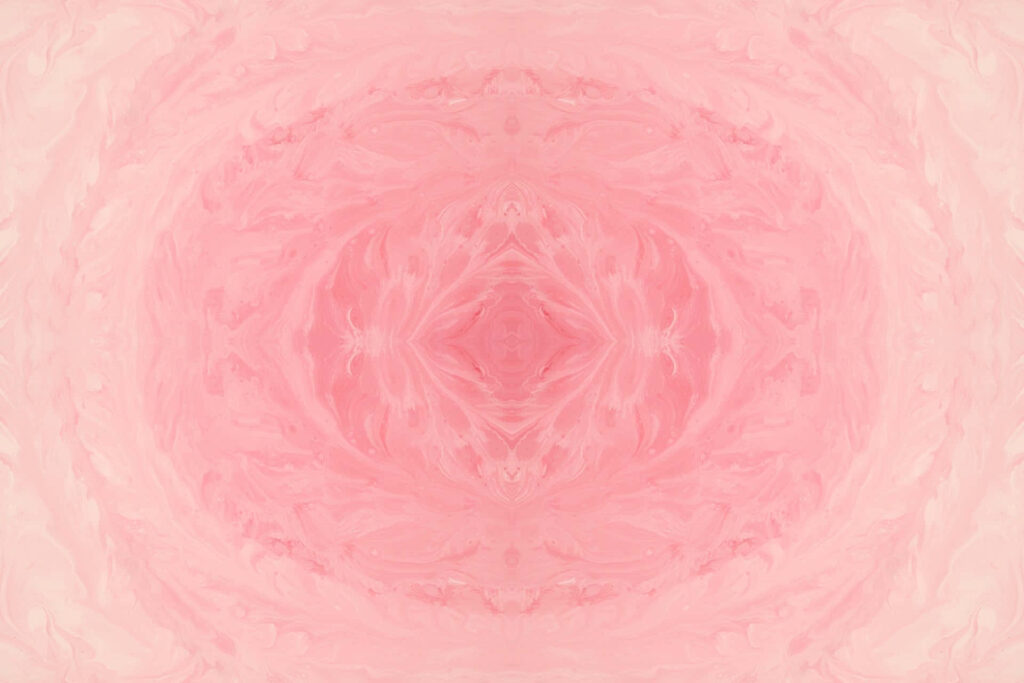 Soft Pink Abstract Circle Wallpaper - Soothing Desktop Background