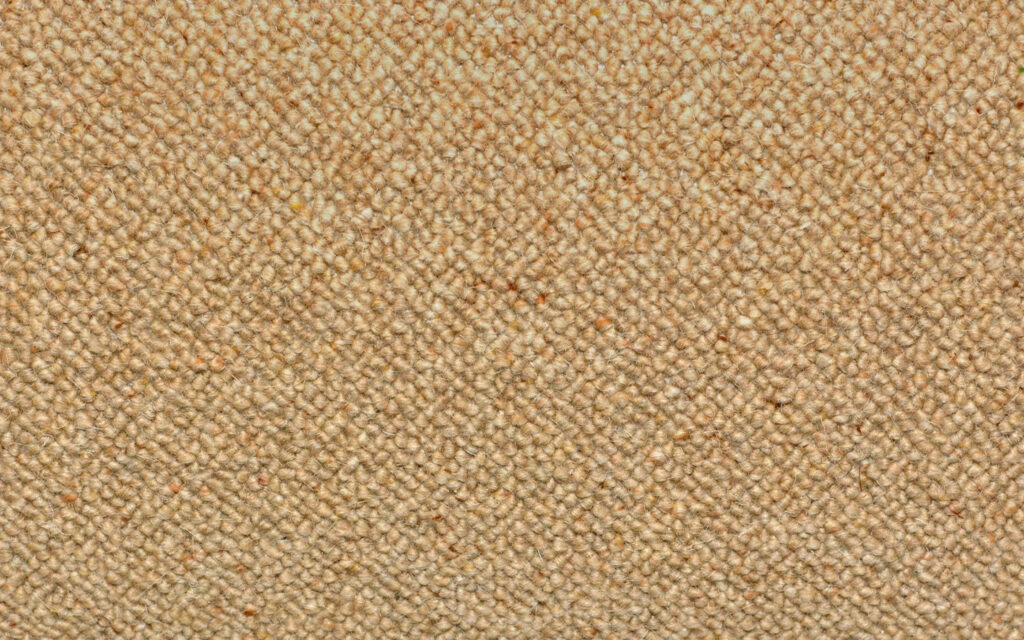 Minimalist brown woven fabric wallpaper with dense neutral granular texture for serene background