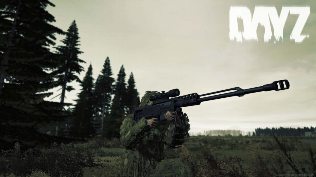 Soldier's Stealthy Glimpse: Captivating Dayz Epoch Mod Rendering Wallpaper