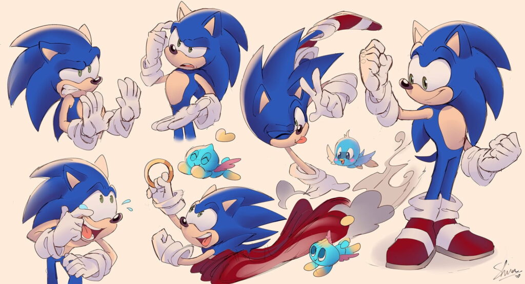 Speeding through Emerald Paradise - Sonic, Chao, and their HD Adventure! Wallpaper