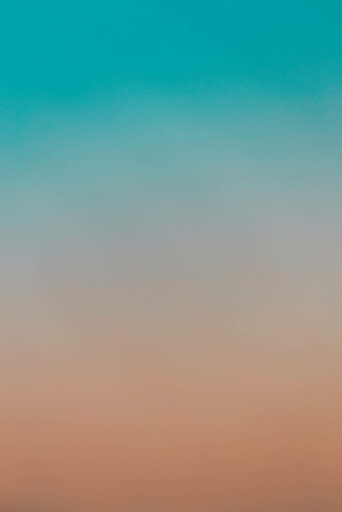 Tranquil Gradient Wallpaper: Turquoise, Beige & Peach Aesthetic Background