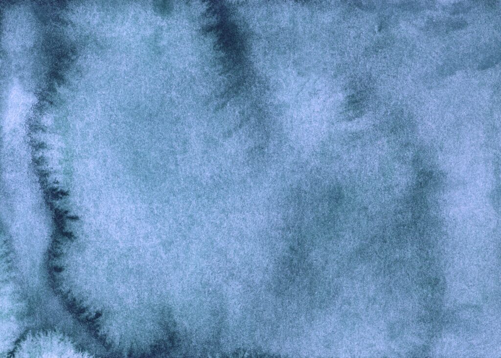 Soothing Blue Watercolor Background with Soft Abstract Stains Wallpaper