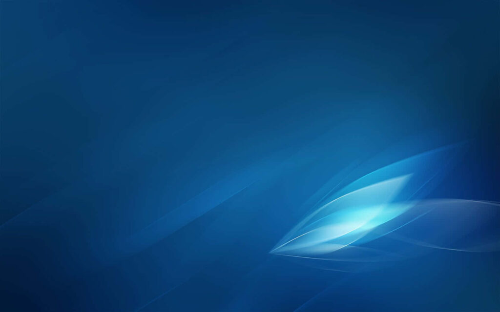 Calming Deep Blue Gradient Wallpaper with Abstract Streaks