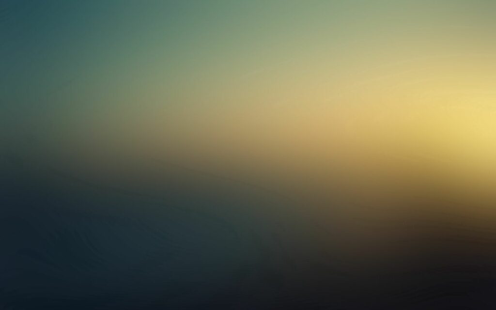 Calming Gradient Wallpaper: Deep Teal to Yellow Desktop Background