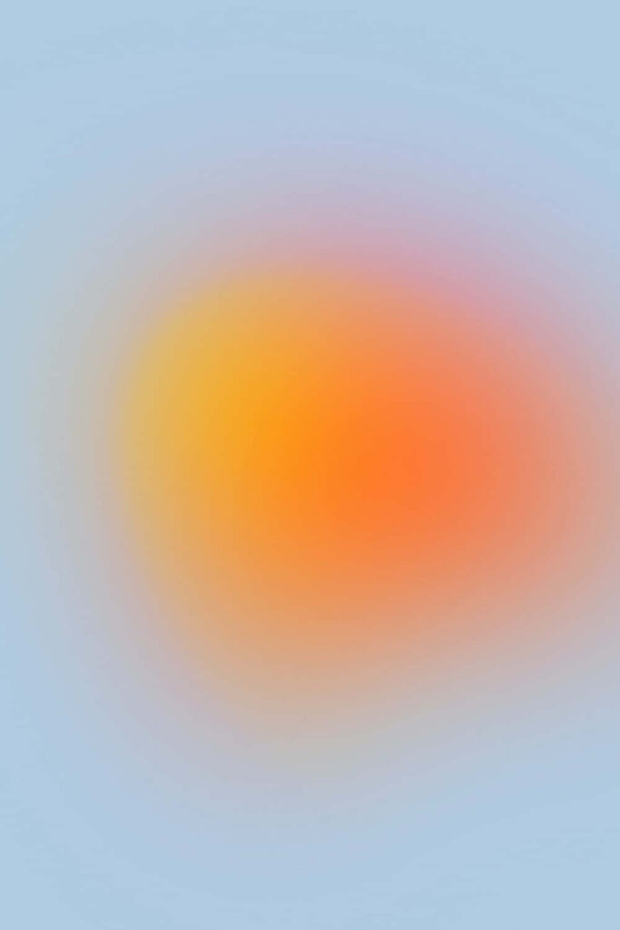 Soft Gray and Orange Pastel Gradient Wallpaper Background