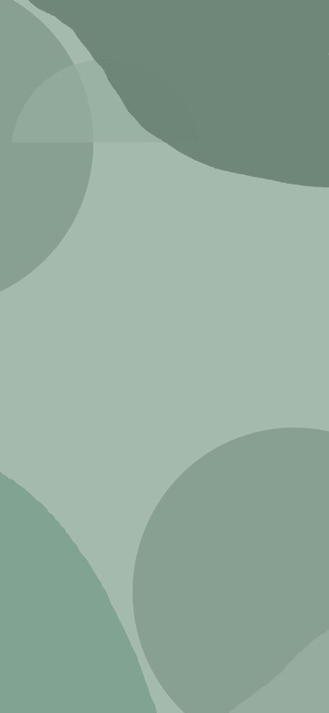 Minimalist sage green wallpaper with soft abstract shapes for a calm modern device background