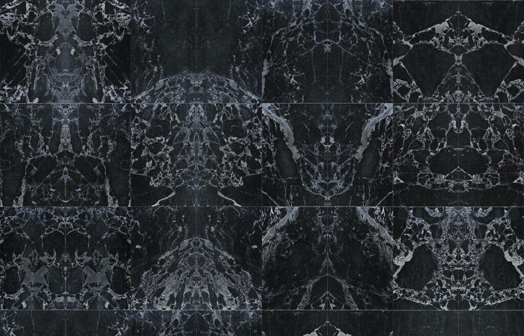Sophisticated Black Marble Abstract iPhone Wallpaper Background