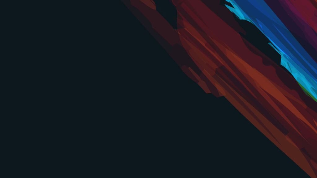 Minimalist Abstract Wallpaper: Geometric Red, Blue, Purple Design
