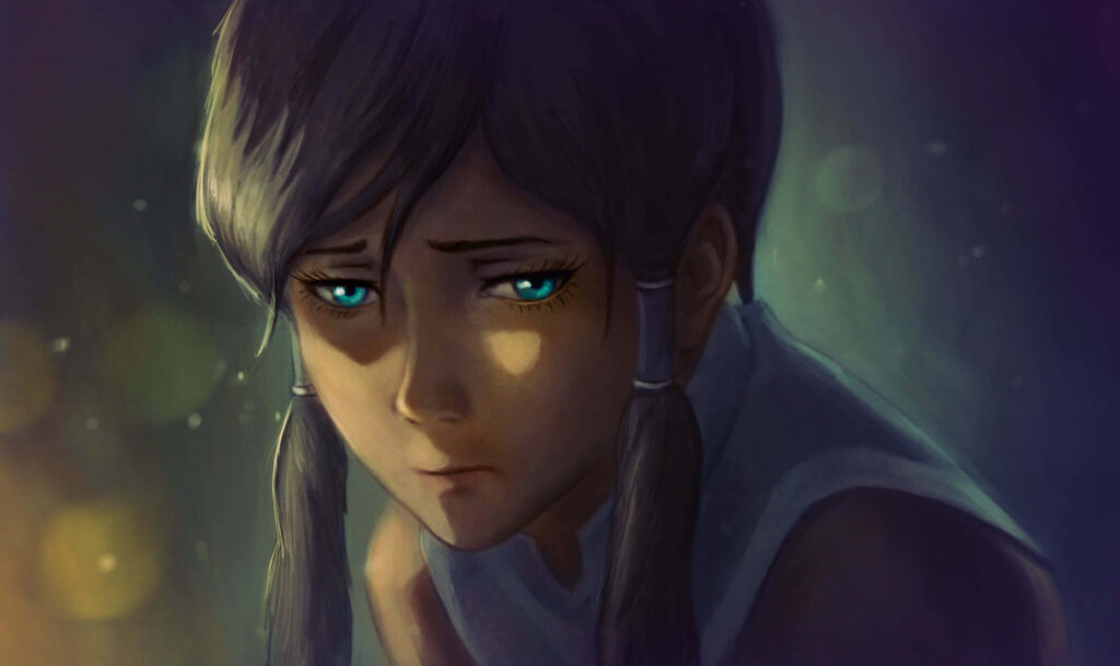 Korra Wallpaper: Emotional Soft Lighting & Introspective Mood