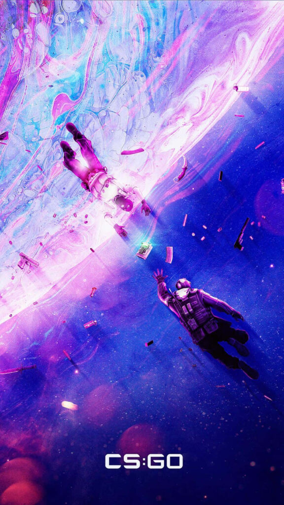 Battle Beyond Earth: transcending borders in Counter-Strike Global Offensive Wallpaper