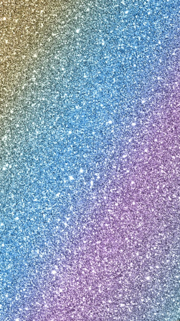 Glittering Rainbow Elegance – Vibrant Sparkle iPhone Background Wallpaper