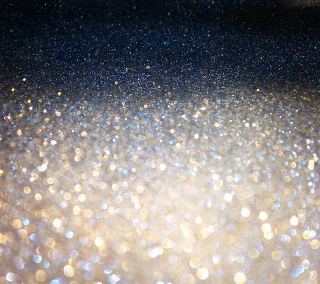 Sparkling Shimmers: An Abstract Glitter of Blues and Silvers - A High-Definition Wallpaper Background Photo