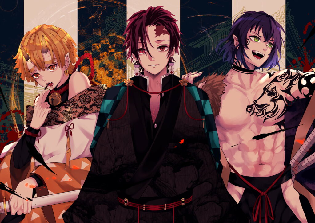 Triumphant Union: Divine Warriors Unleashed in QHD Wallpaper