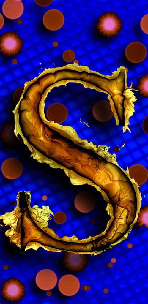 Spectacular Shades of S: Vibrant HD Wallpaper with Colorful Letter Patterns
