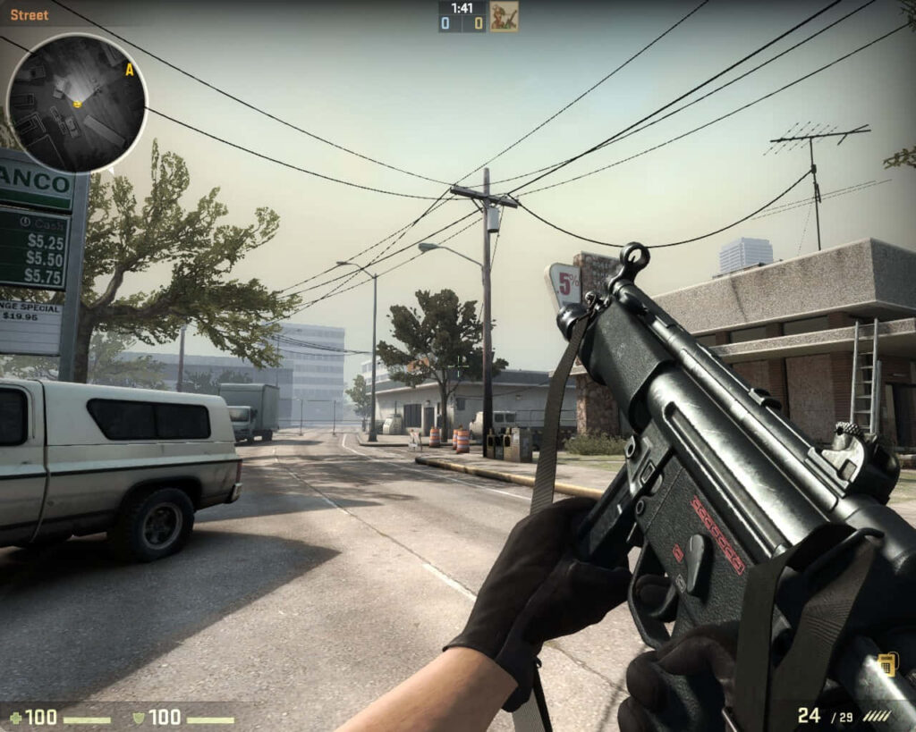 Eye of the Sniper: Unleashing Carnage in Counter-Strike Global Offensive Wallpaper
