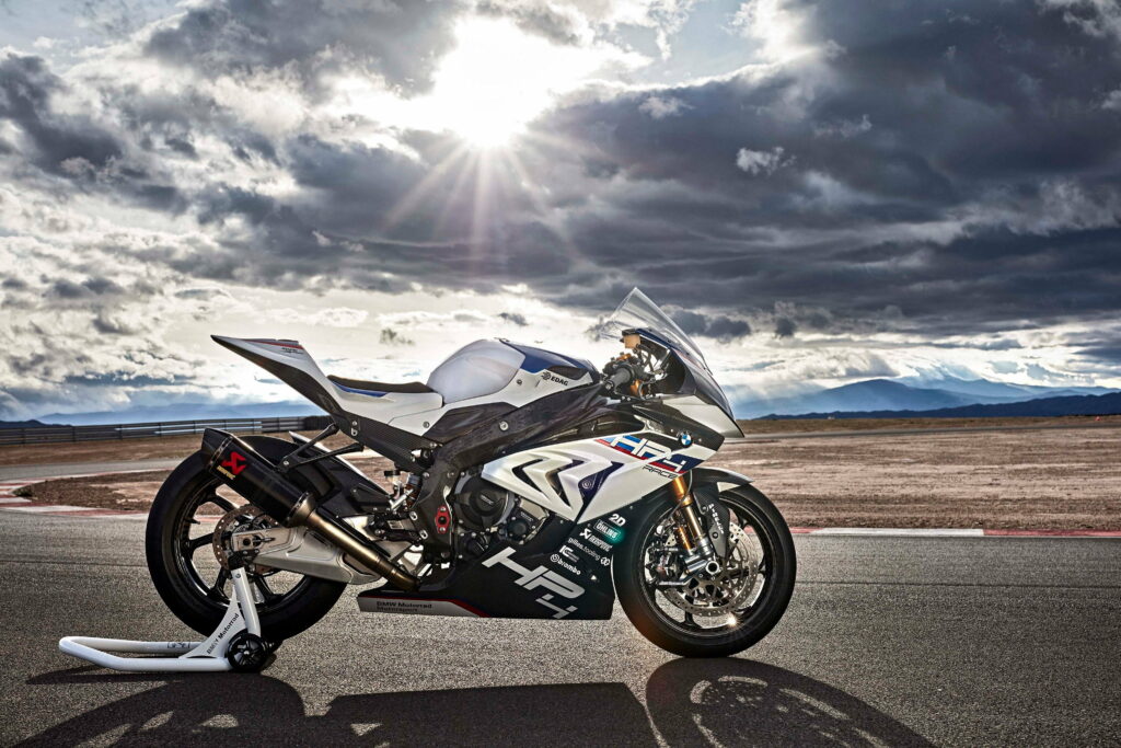 Speed Demon: Breathtaking BMW H4 Race Bike in 4K Wallpaper