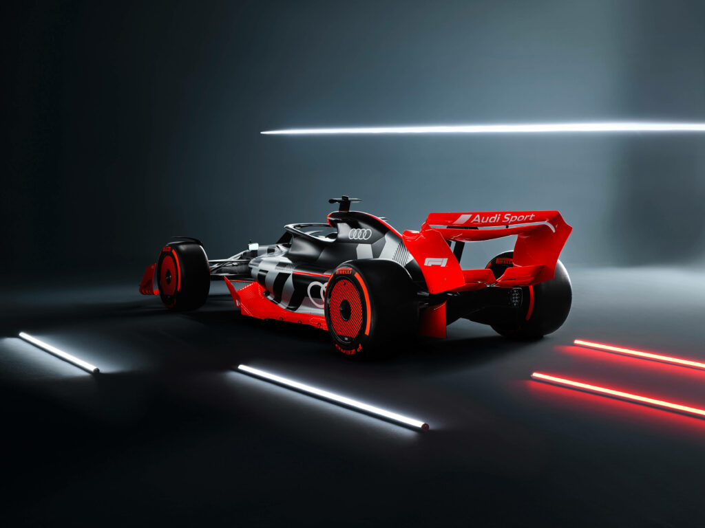 F1 Audi Bliss: Rev Up Your Desktop with a Cool Racing Background Wallpaper