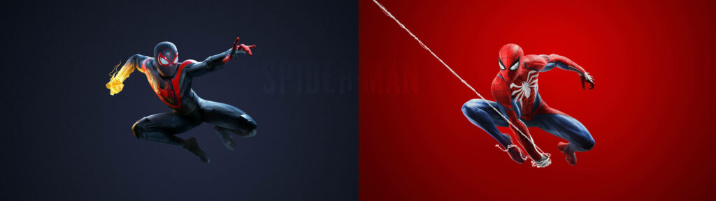 Thrilling Web-Slinging Action: Spider Man Miles Morales Leaps into the Next Generation on PS5 Wallpaper
