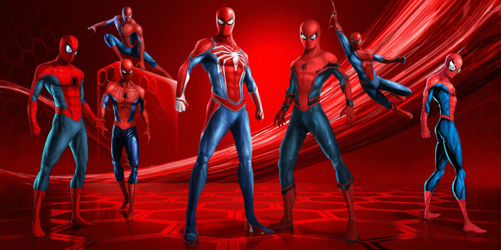 Unleashing the Collective Force: The Epic Spiderman Multiverse Wallpaper