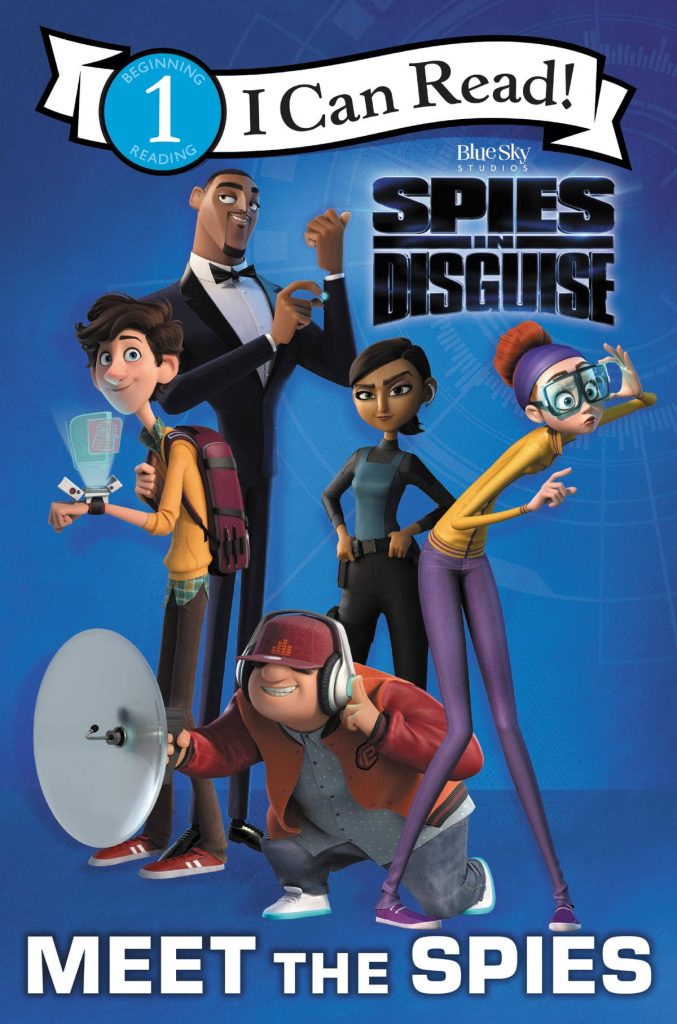 Spies in Disguise full team 3D animated wallpaper Lance Sterling Walter Beckett Blue Sky