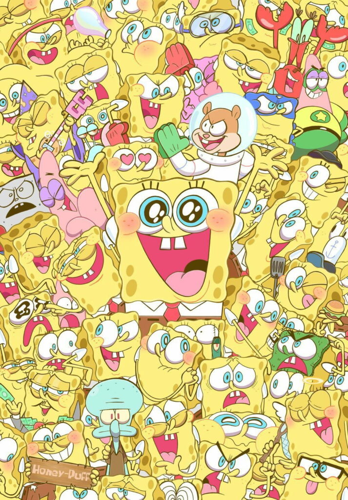 Spongebob Squarepants: A Charming Brand Icon in Captivating HD Phone Wallpaper