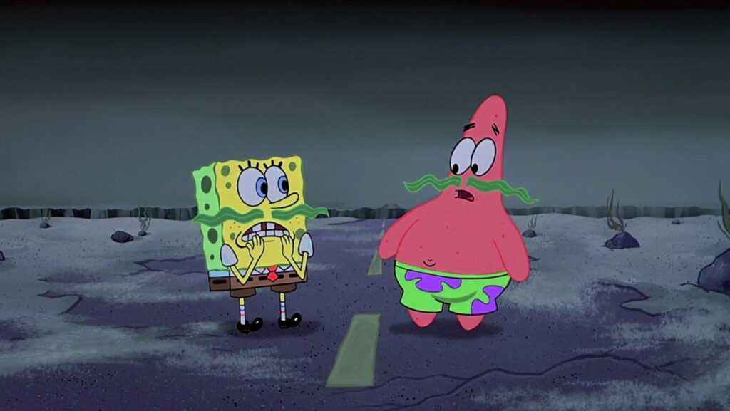 Spongebob Squarepants and Patrick Star HD Wallpaper: An Endless Adventure of Friendship in Bikini Bottom