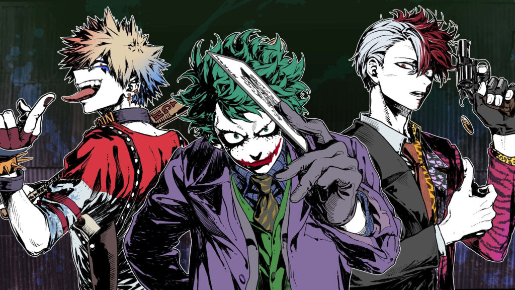 The Spooky Season in Hero Academia - A Frightful Halloween Wallpaper