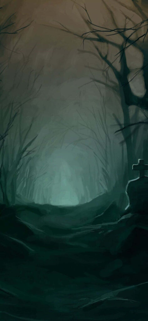 Haunted Halloween Vibes: Elevate Your Spookiness with the All-New Spooky Iphone! Wallpaper