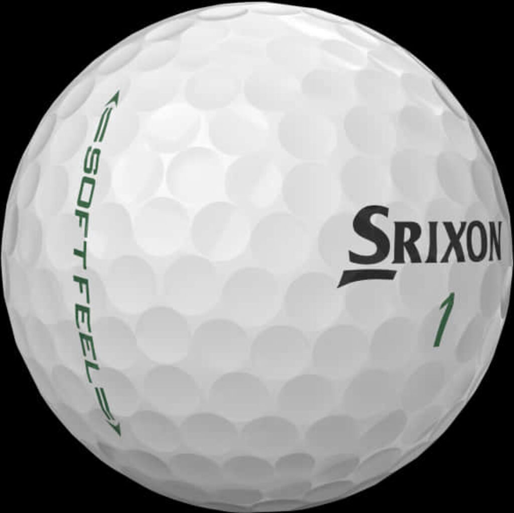 High-Quality PNG Wallpaper of Srixon Soft Feel Golf Ball Design
