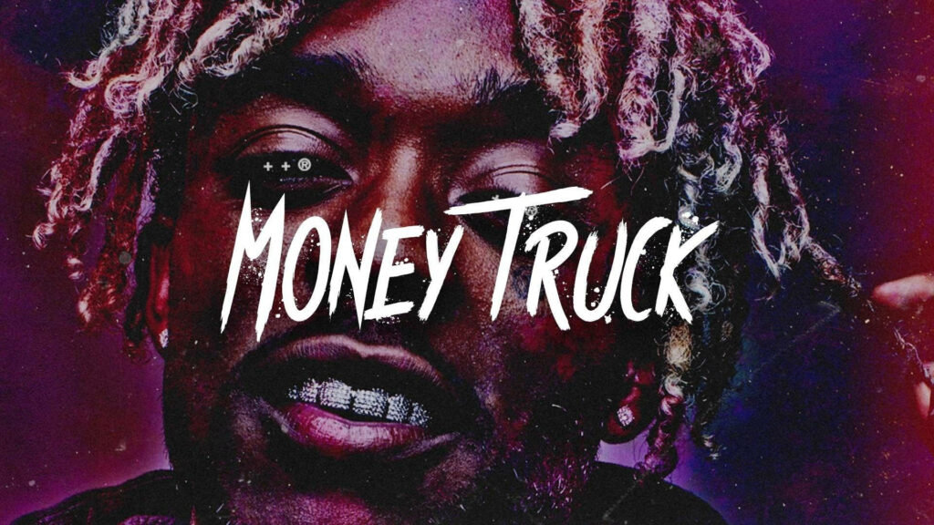 Uzi Vert: Surrounded by Wealth in Cash-Filled Manifesto Wallpaper